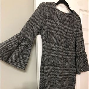 Calvin Klein Bell Sleeve Dress